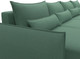 Миниатюра изображения товара Диван П-образный Лига Диванов Лига-051 НПБ лонг / 128689 (рогожка амур 11 зеленый)