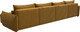 Миниатюра изображения товара Диван П-образный Лига Диванов Лига-051 НПБ лонг / 128734 (велюр Brut 10 желтый)