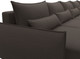Миниатюра изображения товара Диван П-образный Лига Диванов Лига-051 НПБ МегаЛонг / 128673 (рогожка амур 05 коричневый)