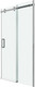 Миниатюра изображения товара Душевая дверь Grossman Classic 100.K33.04.150.10.00 150х195 (хром/стекло прозрачное)