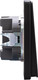 Миниатюра изображения товара Выключатель Kranz Round KR-78-0714-3 (оникс)