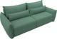 Миниатюра изображения товара Диван Лига Диванов Лига-051 НПБ (рогожка амур 11 зеленый)