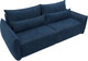 Миниатюра изображения товара Диван Лига Диванов Лига-051 НПБ (велюр Brut 11 синий)