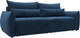 Миниатюра изображения товара Диван Лига Диванов Лига-051 НПБ (велюр Brut 11 синий)
