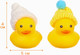 Миниатюра изображения товара Набор игрушек для ванной Крошка Я Уточки в шапке / 10095803 (2шт)