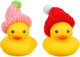 Миниатюра изображения товара Набор игрушек для ванной Крошка Я Уточки в шапке / 10095803 (2шт)