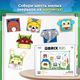 Миниатюра изображения товара Конструктор QBRIX Kids Магнитики. Зверьки 30090