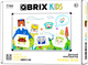Миниатюра изображения товара Конструктор QBRIX Kids Магнитики. Зверьки 30090