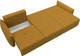 Миниатюра изображения товара Диван Лига Диванов Лига-051 НПБ Лонг (велюр Brut 10 желтый)