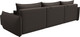 Миниатюра изображения товара Диван угловой Лига Диванов Лига-051 НПБ Лонг универсальный (рогожка амур 05 коричневый)