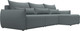 Миниатюра изображения товара Диван угловой Лига Диванов Лига-051 НПБ Лонг универсальный (рогожка амур 07 серый)