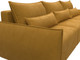 Миниатюра изображения товара Диван угловой Лига Диванов Лига-051 НПБ Лонг универсальный (велюр Brut 10 желтый)