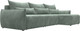 Миниатюра изображения товара Диван угловой Лига Диванов Лига-051 НПБ Лонг универсальный (велюр Brut 08 зеленый)