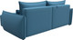 Миниатюра изображения товара Диван угловой Лига Диванов Лига-051 НПБ универсальный (рогожка амур 10 голубой)