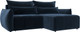 Миниатюра изображения товара Диван угловой Лига Диванов Лига-051 НПБ универсальный (велюр Tower 13 синий)
