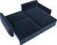 Миниатюра изображения товара Диван угловой Лига Диванов Лига-051 НПБ универсальный (велюр Tower 13 синий)