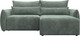 Миниатюра изображения товара Диван угловой Лига Диванов Лига-051 НПБ универсальный (велюр Brut 08 зеленый)