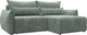 Миниатюра изображения товара Диван угловой Лига Диванов Лига-051 НПБ универсальный (велюр Brut 08 зеленый)