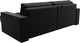 Миниатюра изображения товара Диван угловой Лига Диванов Лига-049 НПБ универсальный с декором (экокожа Grifon 18 черный)