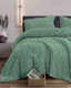 Миниатюра изображения товара Комплект постельного белья Бояртекс № 343 Контур Вид 3 (N) Евро-стандарт (бязь, зеленый)