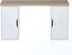 Миниатюра изображения товара Письменный стол Mio Tesoro Ингар 2/DV/DV (дуб беленый/белый)