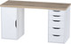Миниатюра изображения товара Письменный стол Mio Tesoro Ингар 2/5/DV (дуб беленый/белый)