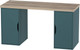 Миниатюра изображения товара Письменный стол Mio Tesoro Ингар 2/DV/DV (дуб беленый/серый/бирюзовый)
