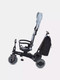 Миниатюра изображения товара Трехколесный велосипед с ручкой MOWbaby Trixie MC055 (серый)