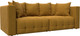 Миниатюра изображения товара Диван Лига Диванов Лига-052 НПБ (велюр Brut 10 желтый)