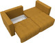 Миниатюра изображения товара Диван Лига Диванов Лига-052 НПБ (велюр Brut 10 желтый)