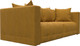 Миниатюра изображения товара Диван Лига Диванов Лига-052 НПБ (велюр Brut 10 желтый)