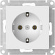Миниатюра изображения товара Розетка Systeme (Schneider) Electric AtlasDesign ATN000143S с заземлением (белый)