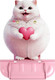 Миниатюра изображения товара Подставка для книг Феникс+ Котенок с сердечком / 69394