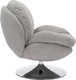 Миниатюра изображения товара Кресло мягкое Signal Brigitte (Brego 18 серый/хром)