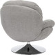 Миниатюра изображения товара Кресло мягкое Signal Brigitte (Brego 18 серый/хром)