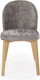 Миниатюра изображения товара Стул Halmar Basso (серый/дуб натуральный)