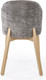 Миниатюра изображения товара Стул Halmar Basso (серый/дуб натуральный)