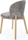 Миниатюра изображения товара Стул Halmar Basso (серый/дуб натуральный)