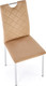Миниатюра изображения товара Стул Halmar K578 (бежевый/хром)