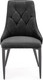 Миниатюра изображения товара Стул Halmar K365 (черный/черный)