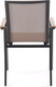 Миниатюра изображения товара Стул садовый Halmar Fierro (черный/серый/коричневый)