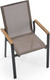 Миниатюра изображения товара Стул садовый Halmar Fierro (черный/серый/коричневый)