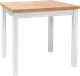 Миниатюра изображения товара Обеденный стол Signal Adam 90x65 (дуб ланселот/белый матовый)
