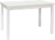 Миниатюра изображения товара Обеденный стол Signal Adam 120x68x75 (белый матовый/белый матовый)
