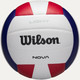Миниатюра изображения товара Мяч волейбольный Wilson Nova Light Vb / WV2000701XBOF (белый/красный/синий)