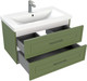 Миниатюра изображения товара Тумба под умывальник Cersanit Classic 80 / 69092 (зеленый матовый)