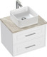 Миниатюра изображения товара Тумба под умывальник Cersanit Classic 80 / 69090 (белый матовый)