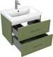 Миниатюра изображения товара Тумба под умывальник Cersanit Classic 60 / 69089 (зеленый матовый)