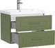 Миниатюра изображения товара Тумба под умывальник Cersanit Classic 60 / 69089 (зеленый матовый)