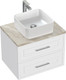 Миниатюра изображения товара Тумба под умывальник Cersanit Classic 60 / 69087 (белый матовый)